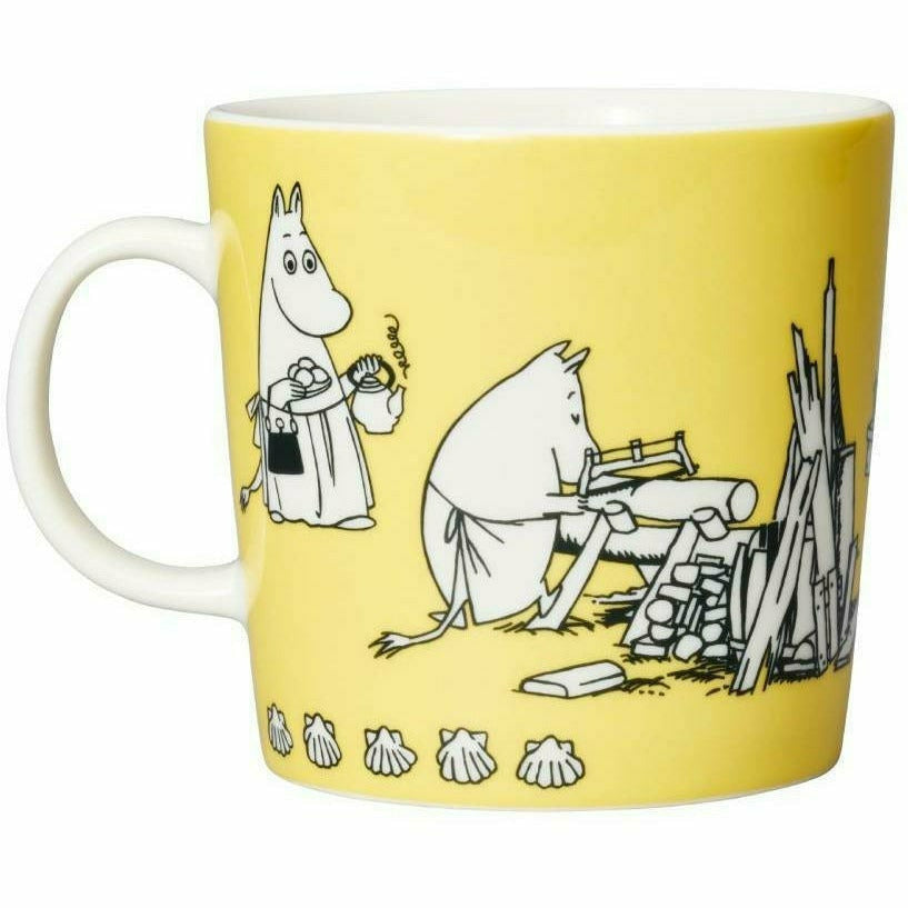 Moomin Yellow Mug 0,4L - The Official Moomin Shop