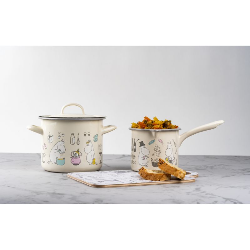 Moomin Bon Appétit Saucepan 2.3 Pints - Muurla