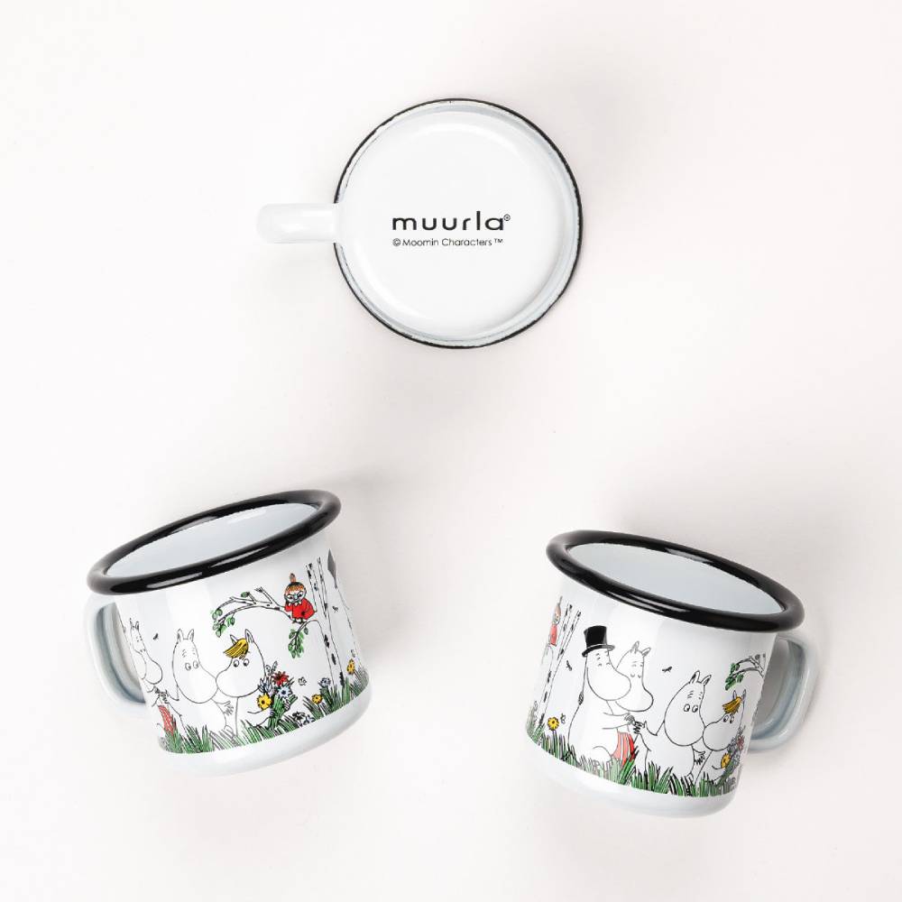 Moomin Happy Family Mug 5 oz - Muurla