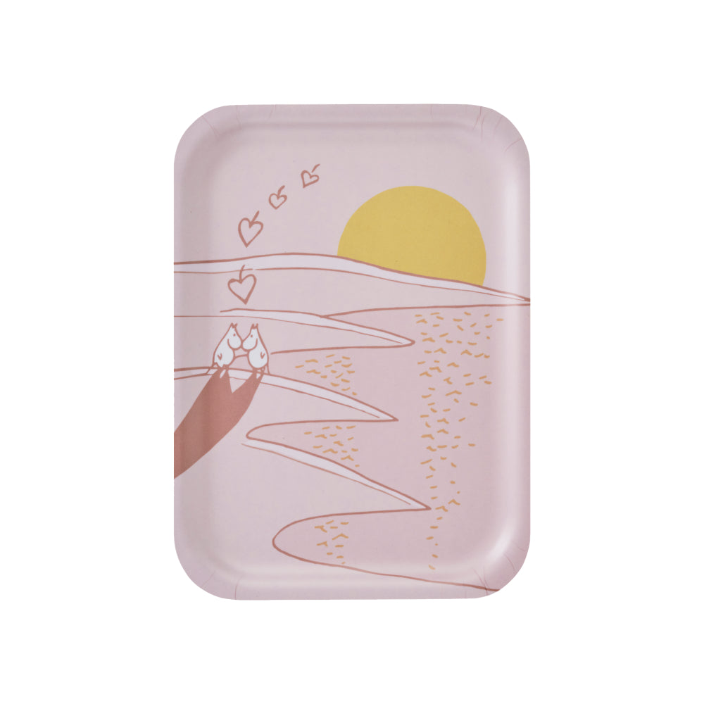 Moomin Tray Moment Pink - Muurla