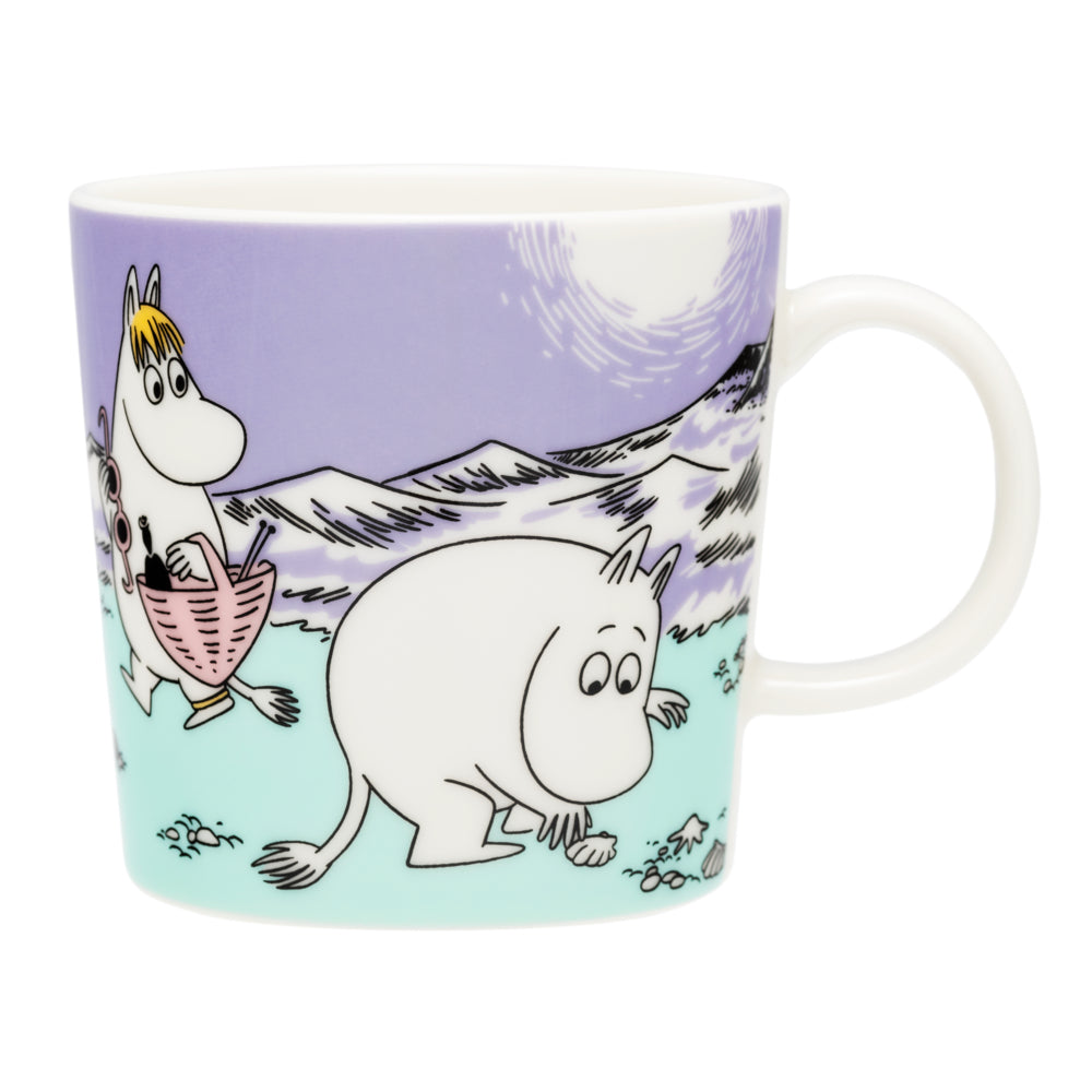 Moomin Beach Day Mug 10 oz - Moomin Arabia | Moomin Shop United States
