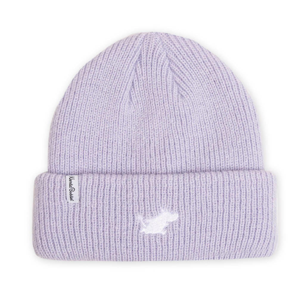 Moomintroll Running Adults Beanie Lilac - Nordicbuddies | Moomin Shop United States
