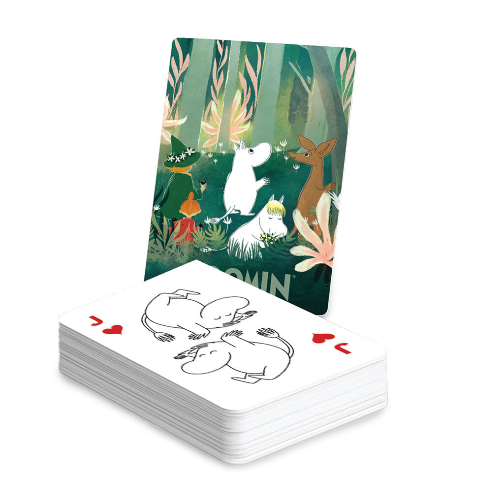 Moomin Forest Playing Cards & Tin