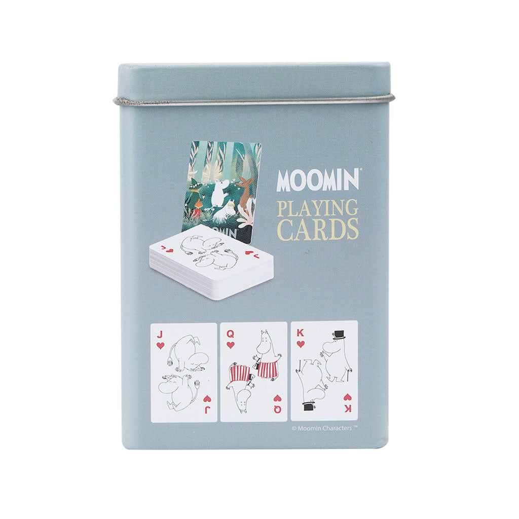 Moomin Forest Playing Cards & Tin