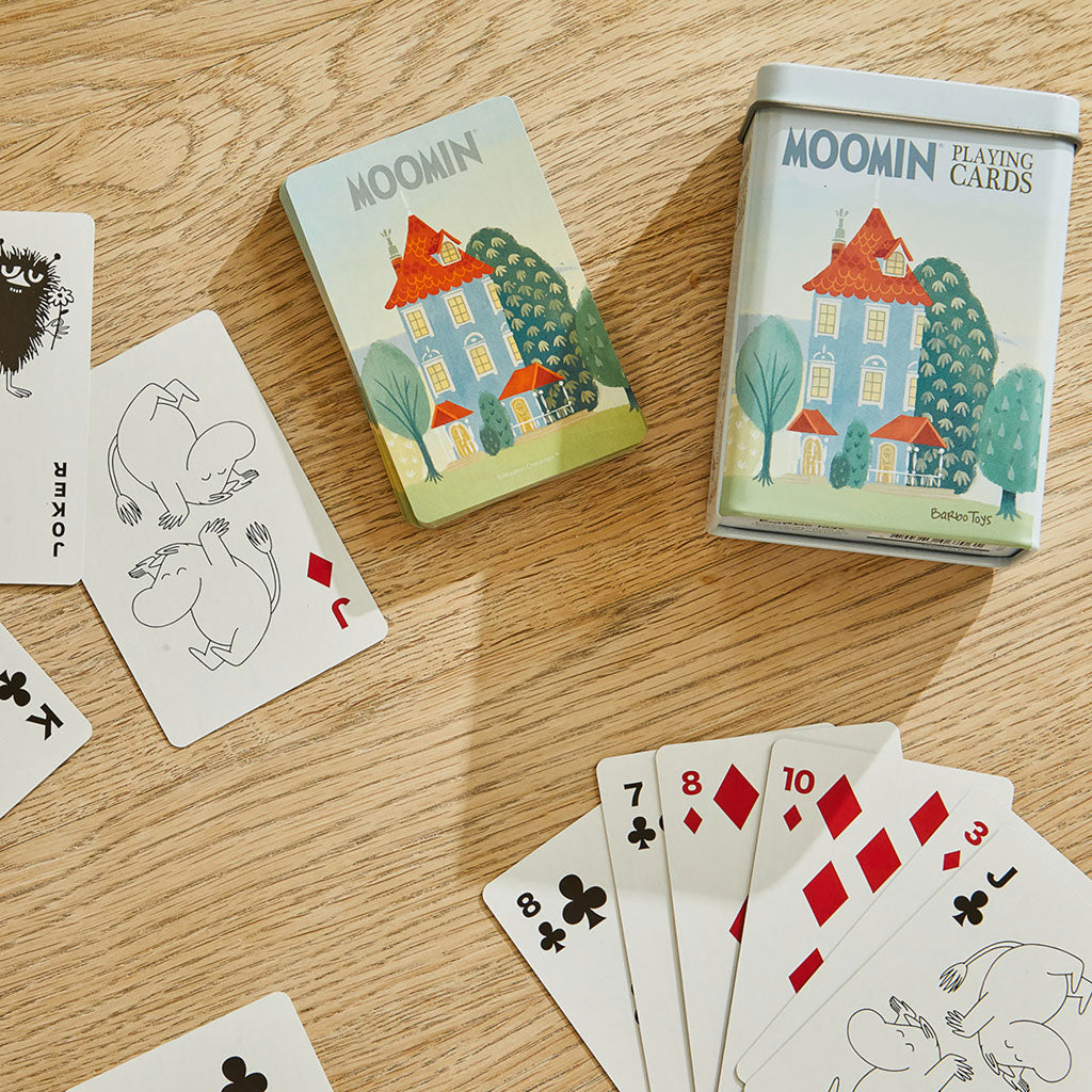 Moominhouse Playing Cards &  Tin | Moomin Shop US