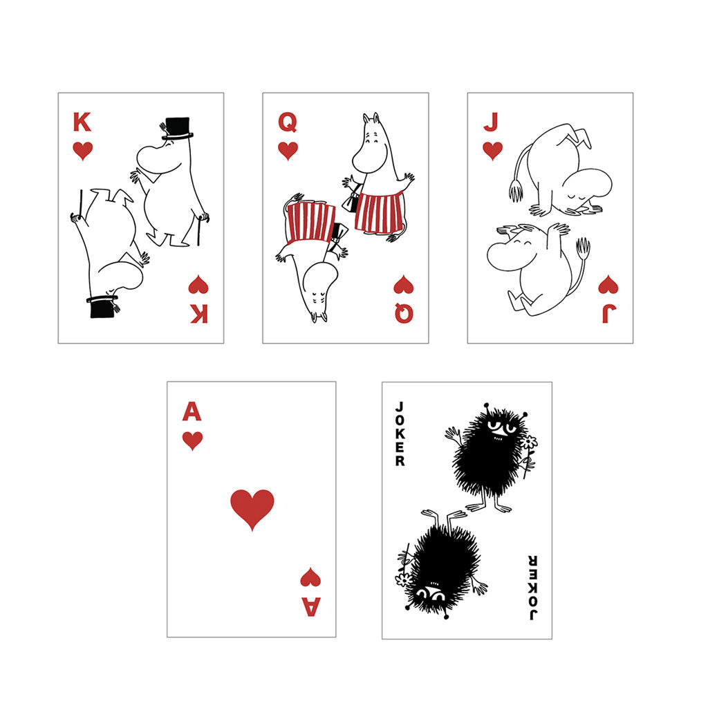 Moominhouse Playing Cards & Tin