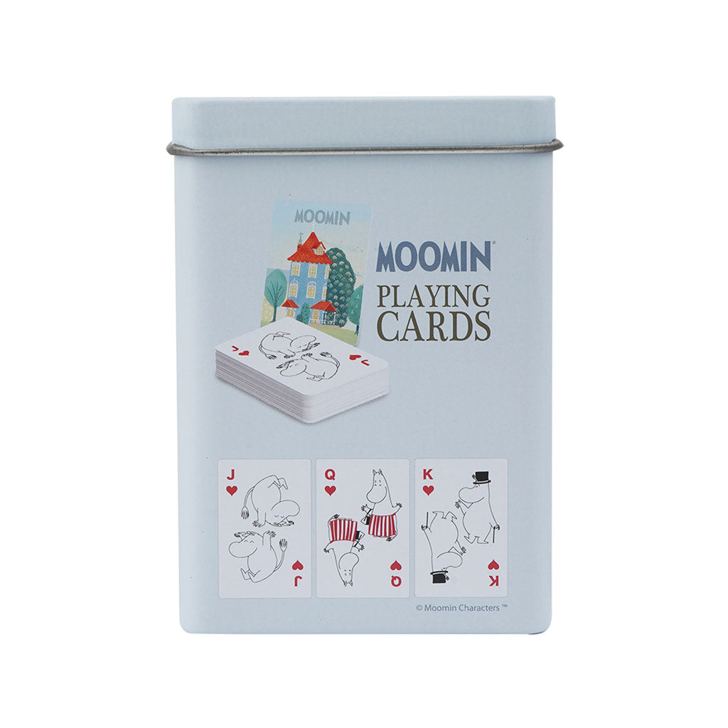 Moominhouse Playing Cards & Tin