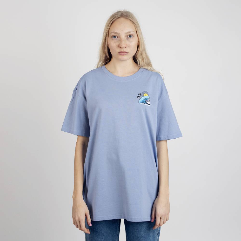 Moomin Hattifatteners Island T-Shirt Blue - Nordicbuddies