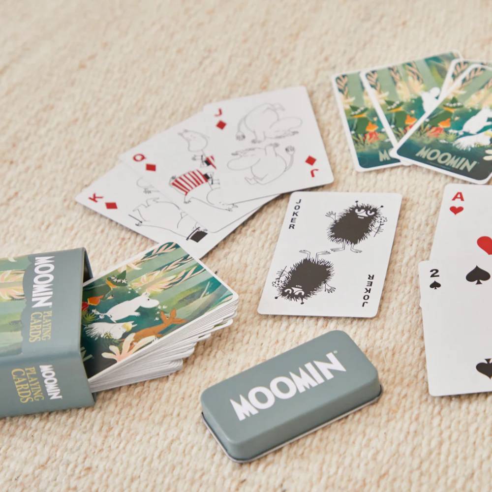 Moomin Forest Playing Cards & Tin - Barbo Toys | Moomin Shop US