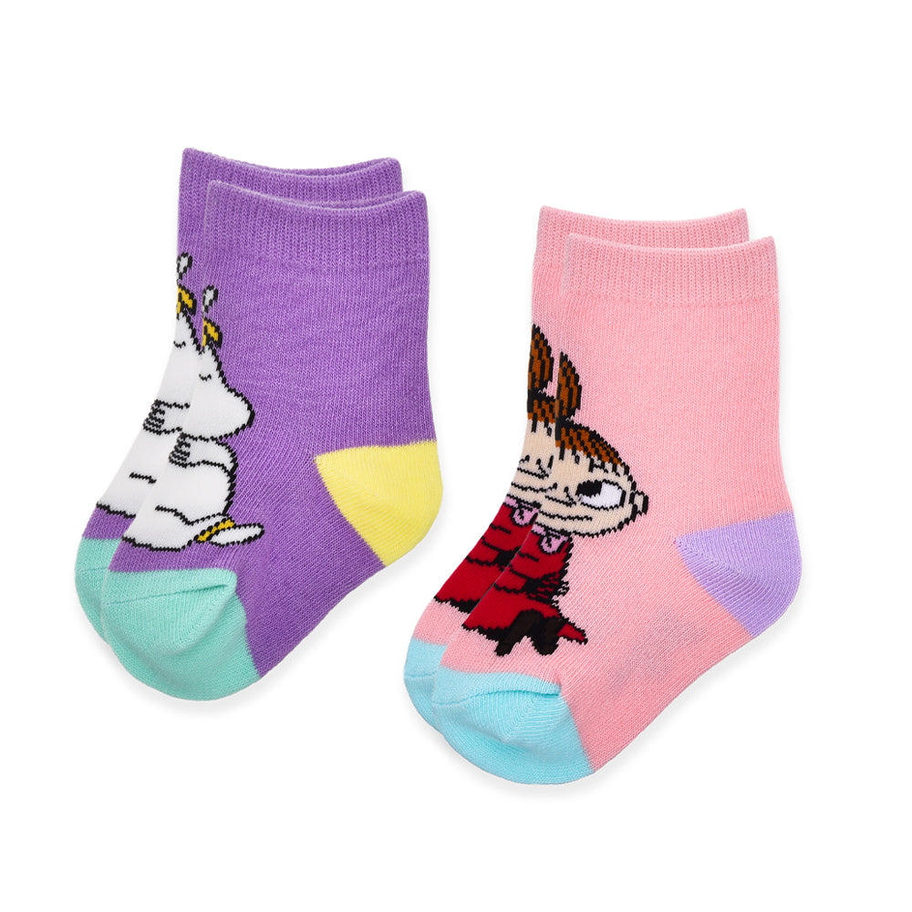 Little My & Snorkmaiden Baby Sock Set - Nordicbuddies | Moomin Shop United States