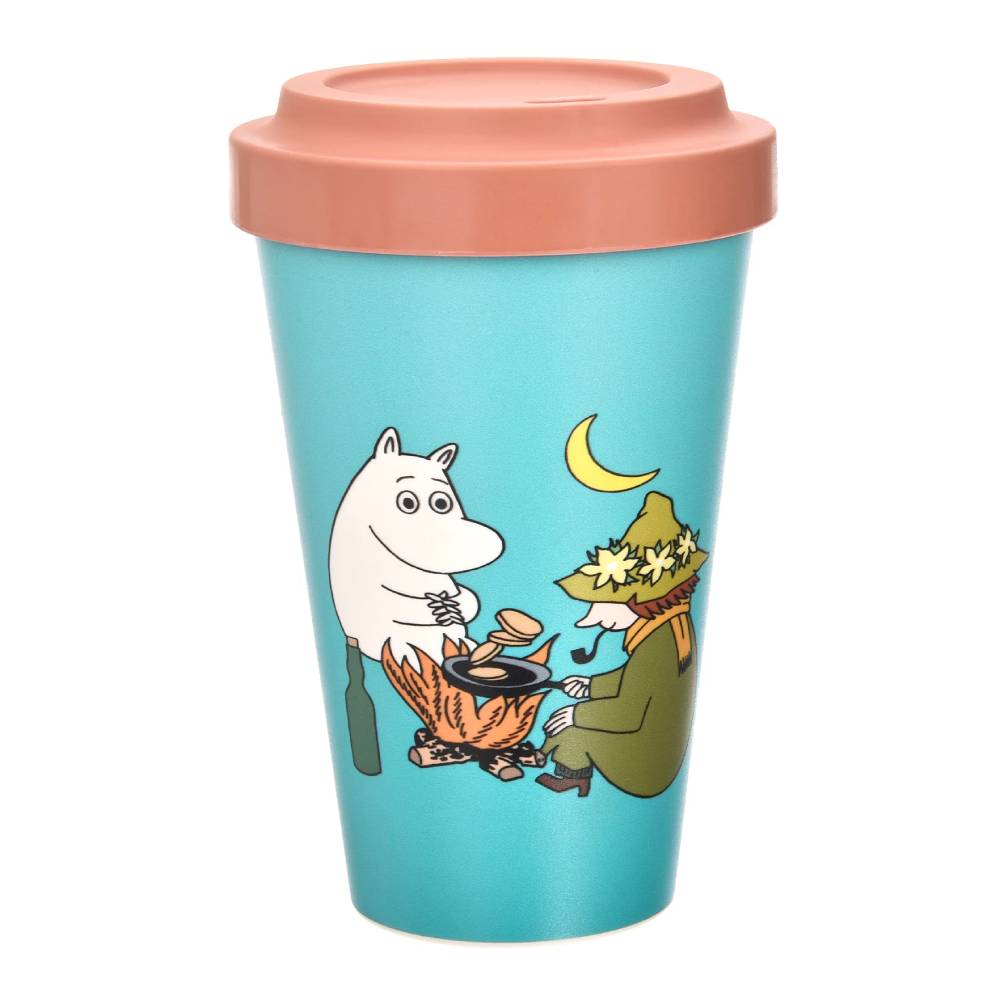 Take Away Mug Moomintroll and Snufkin Camping - Nordicbuddies