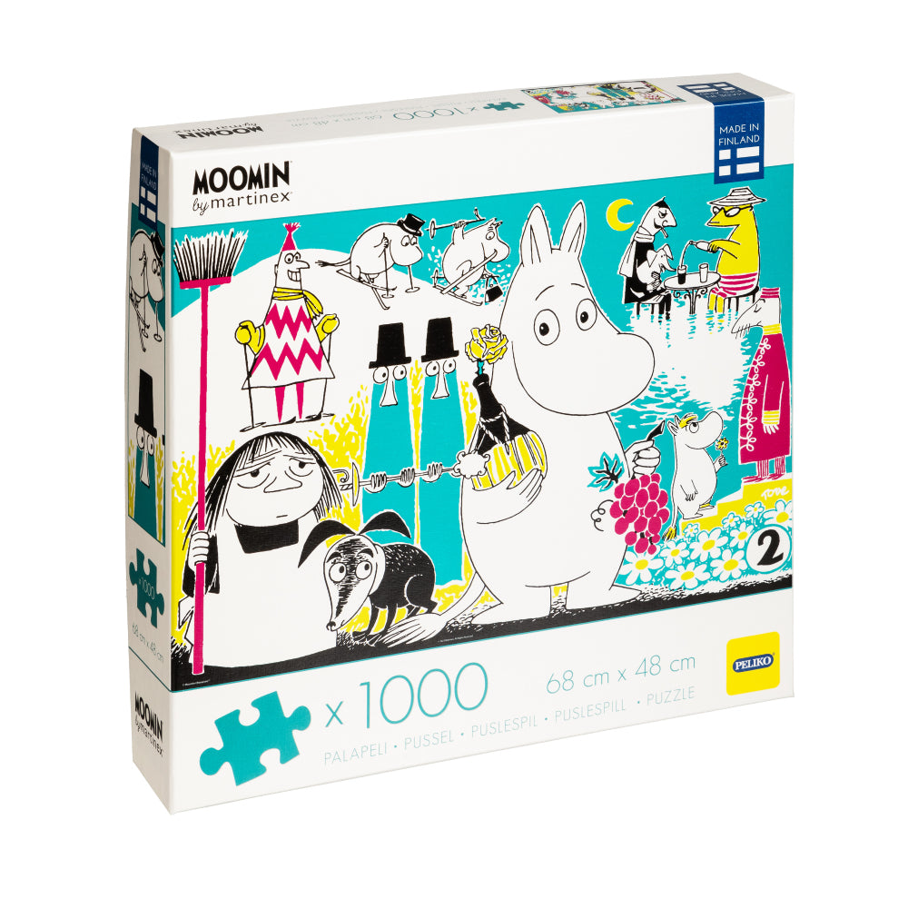 Moomin Comic Book Cover 2 Puzzle 1000 pcs - Martinex