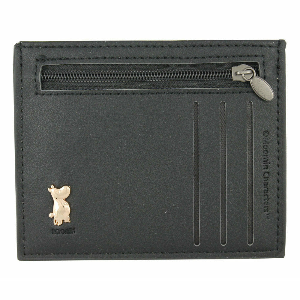 Moomintroll Pocket Wallet Black - TMF-Trade