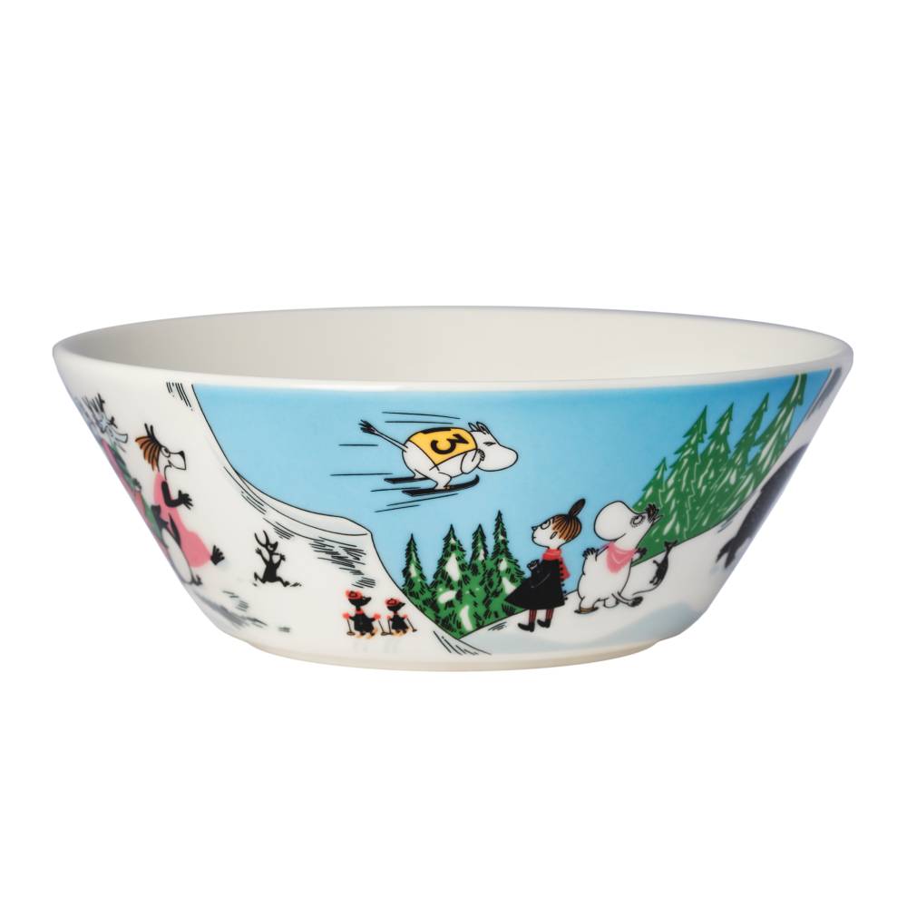 Moomin Bowl Ski Jumping - Moomin Arabia