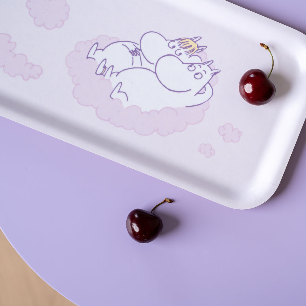 Moomin Tray In the Clouds Pink - Muurla