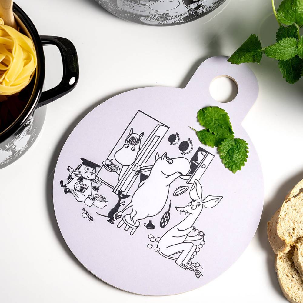 Moomin In the Kitchen Cutting Board - Muurla