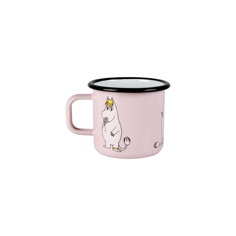 Moomin Enamel Mug Snorkmaiden 8.5 oz - Muurla