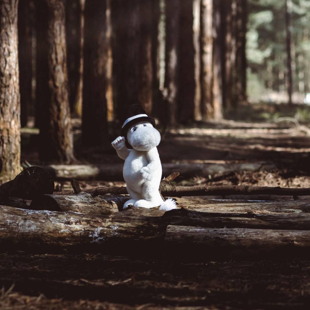 Moominpappa Decoration Plush Toy - Charlie Bears | Moomin Shop United States