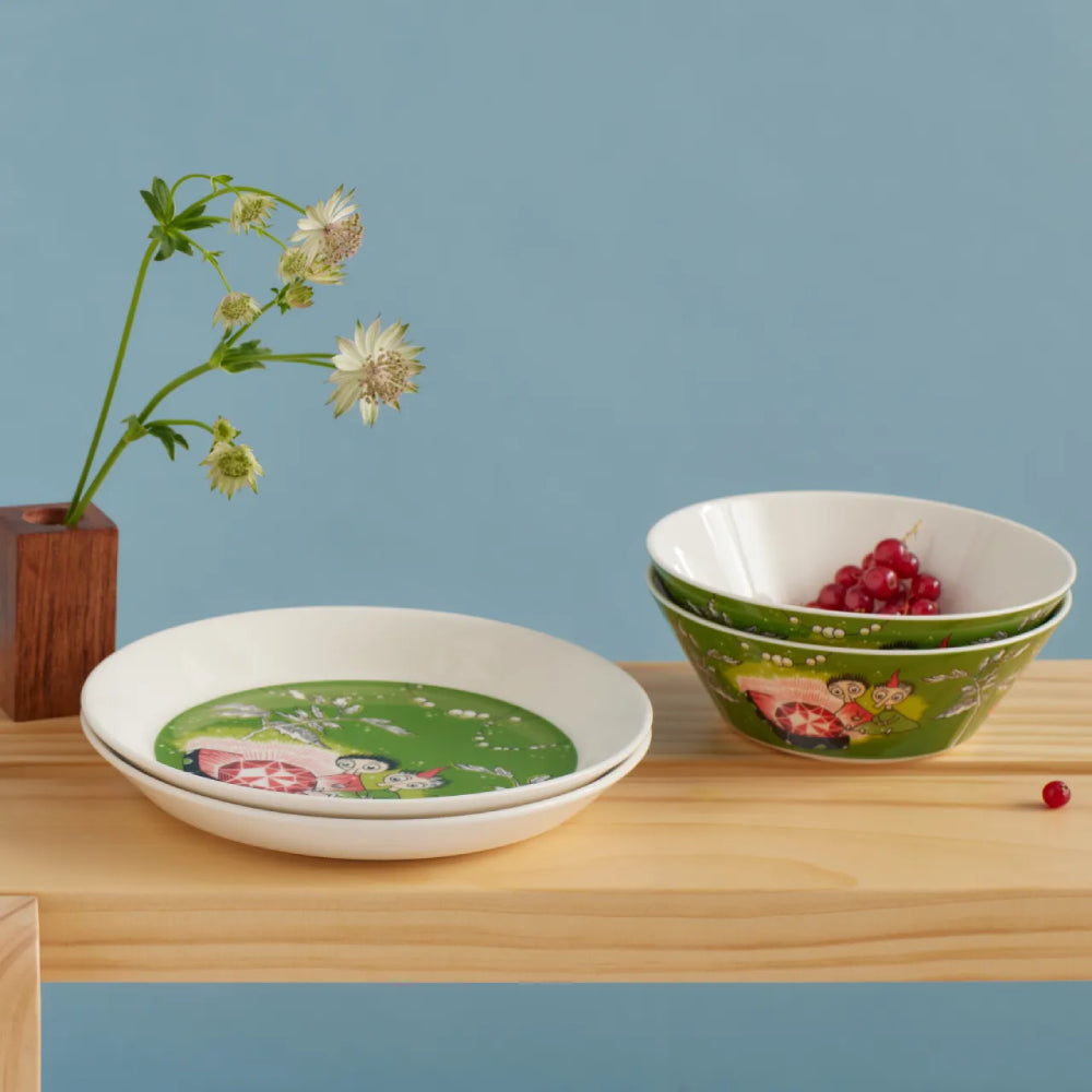 Moomin Plate Thingumy &amp; Bob - Moomin Arabia