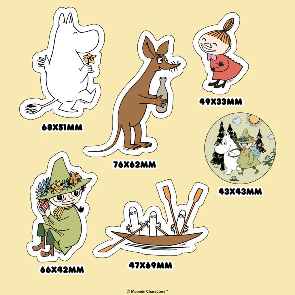 Moomin Deco Stickers Set 1 - Hamee