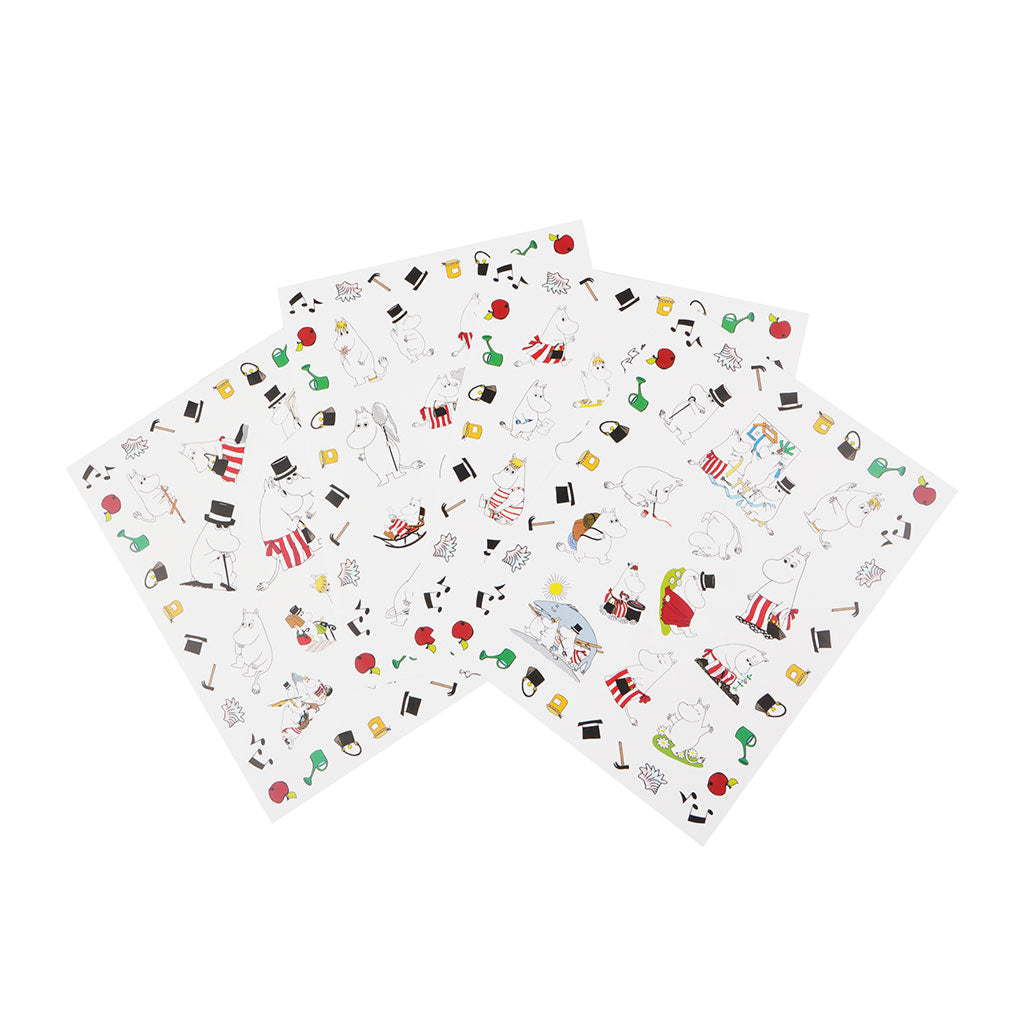 Moomin Family Stickers Set