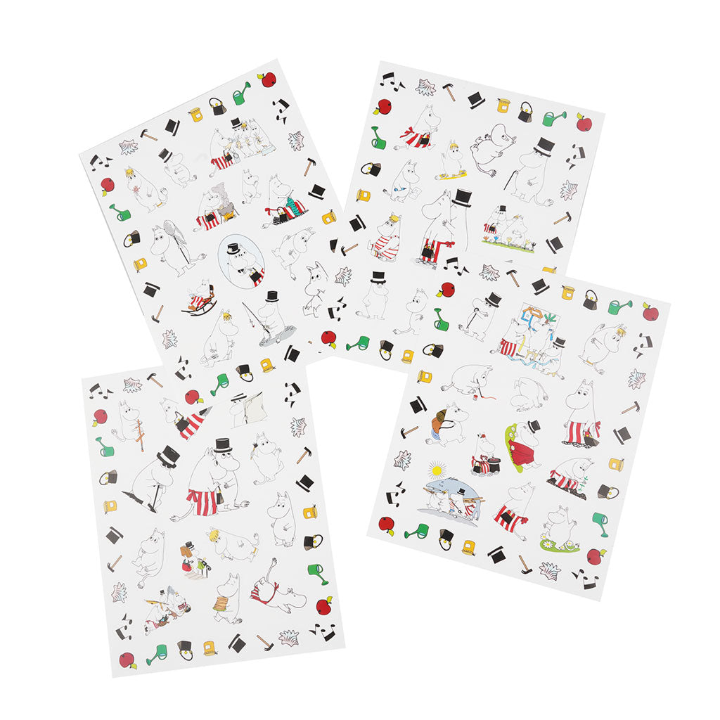 Moomin Family Stickers Set
