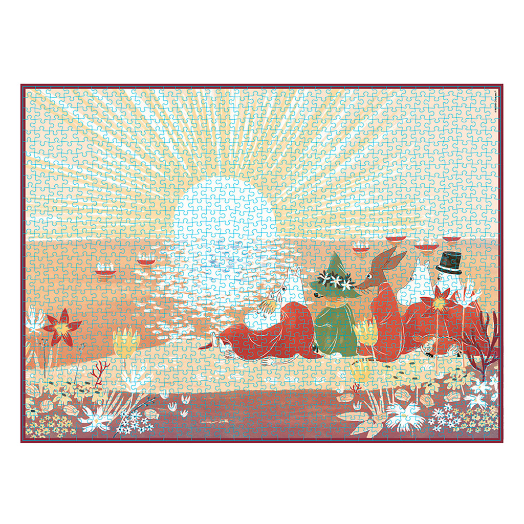 Moomin Art Puzzle 1000 Pieces Sunset