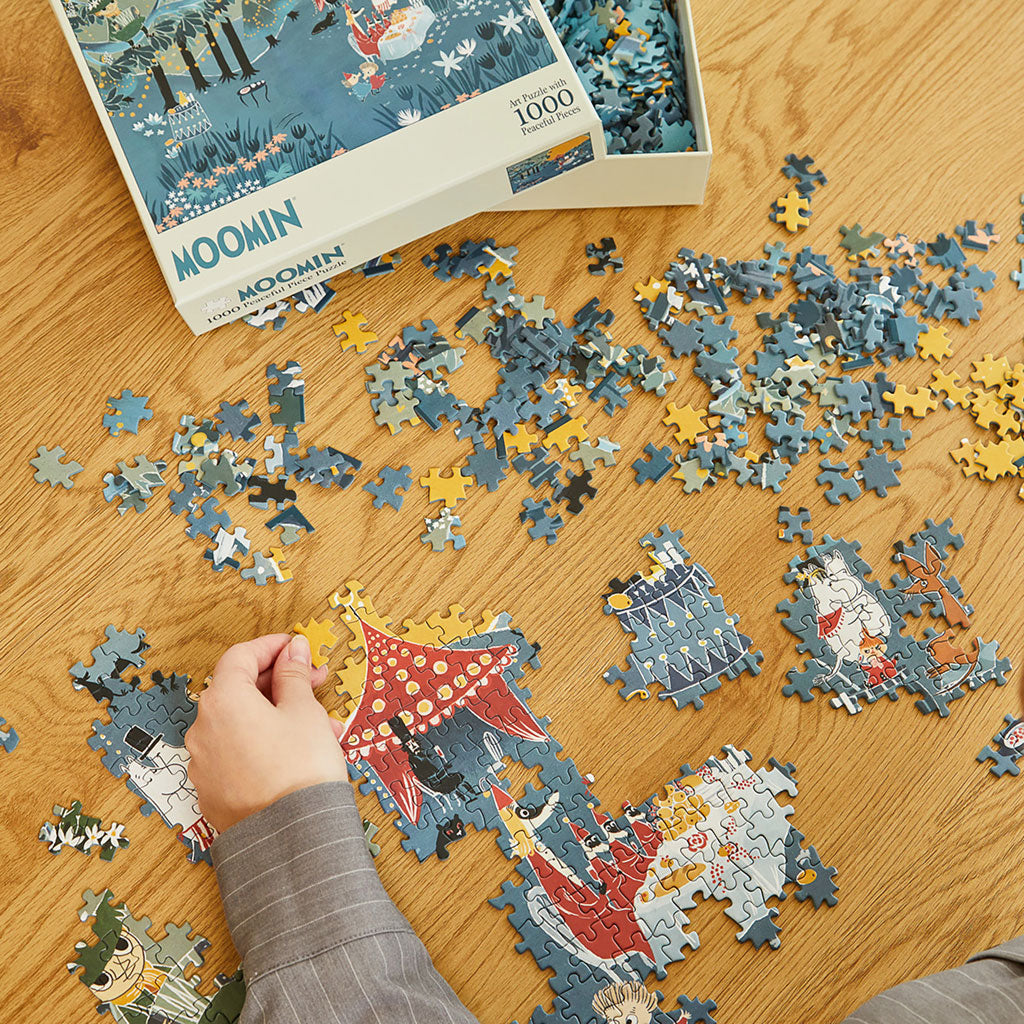 Moomin 1000 Pieces Art Puzzle Sunset Party