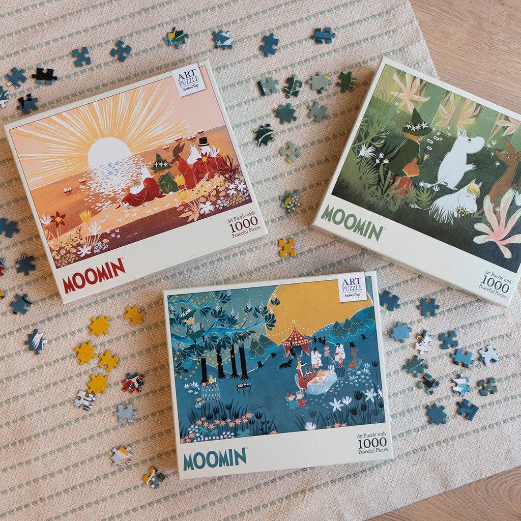 Moomin 1000 Pieces Art Puzzle Sunset Party