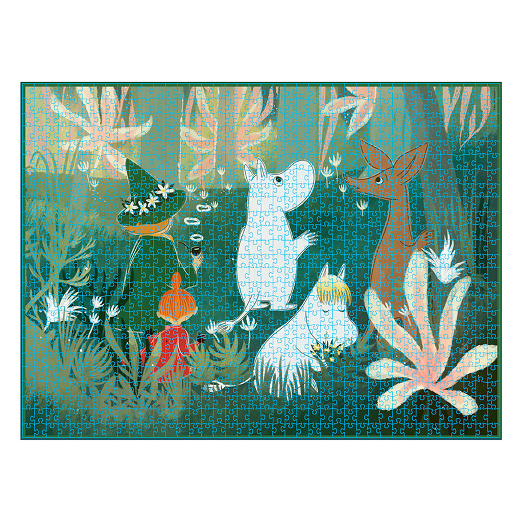 Moomin 1000 Pieces Art Puzzle Enchanted Forest