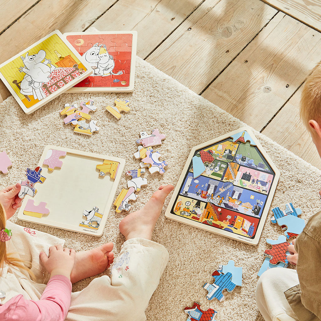 Moomin Wooden House Puzzle