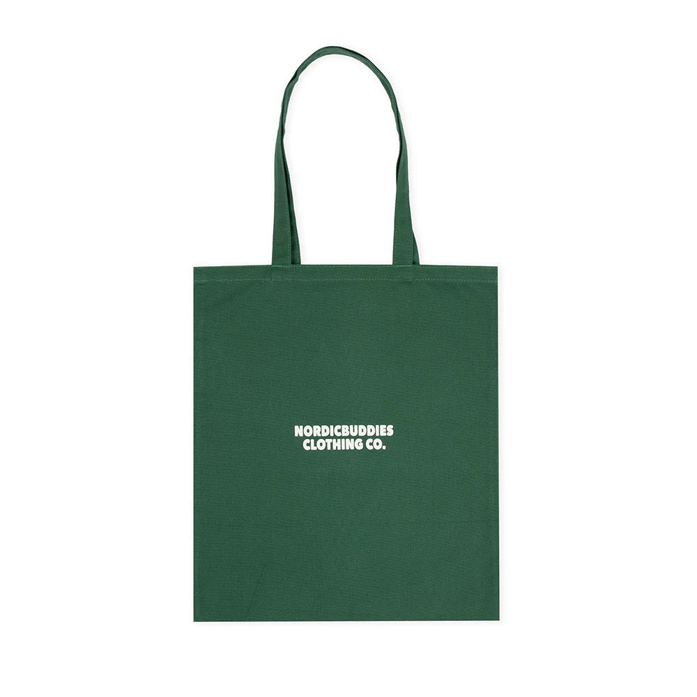 Snufkin Fishing Tote Bag Green - The Official Moomin Shop