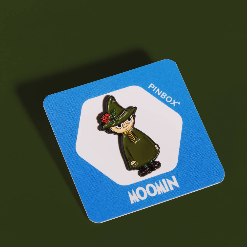 Moomin Pin Snufkin with Rose - Pinbox