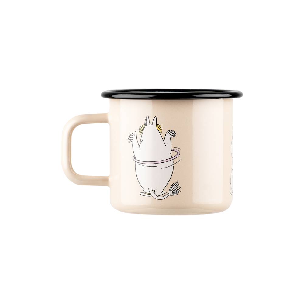 Moomin Enamel Mug Snorkmaiden 12.5 oz - Muurla