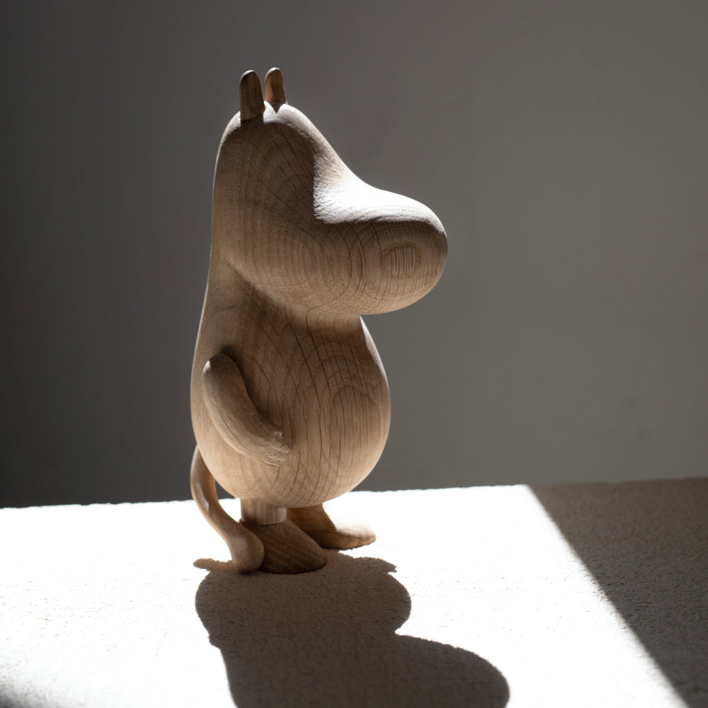 【新品】BOYHOOD[ボーイフッド]MOOMINTROLL OAK SMALL Moomintroll Figure Small Oak - Boyhood | Moomin Shop US