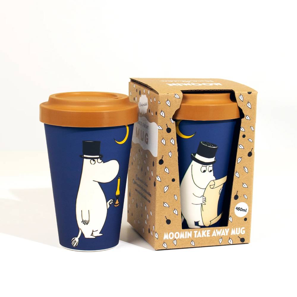 Take Away Mug Moominpappa Candle Light - Nordicbuddies