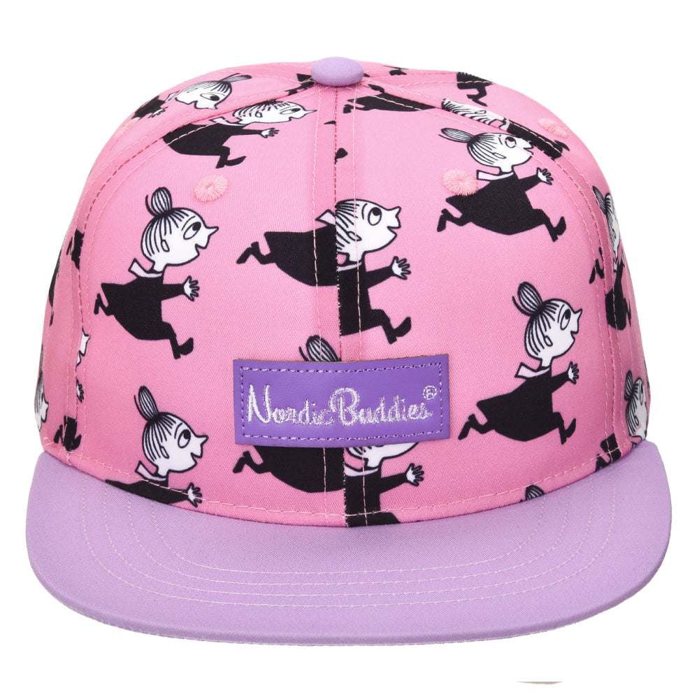 Little My Running Kids Cap Pink - Nordicbuddies | Moomin Shop United States