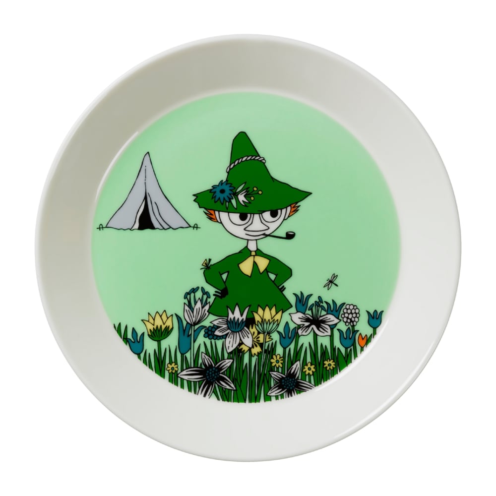 Moomin Plate Snufkin - Moomin Arabia