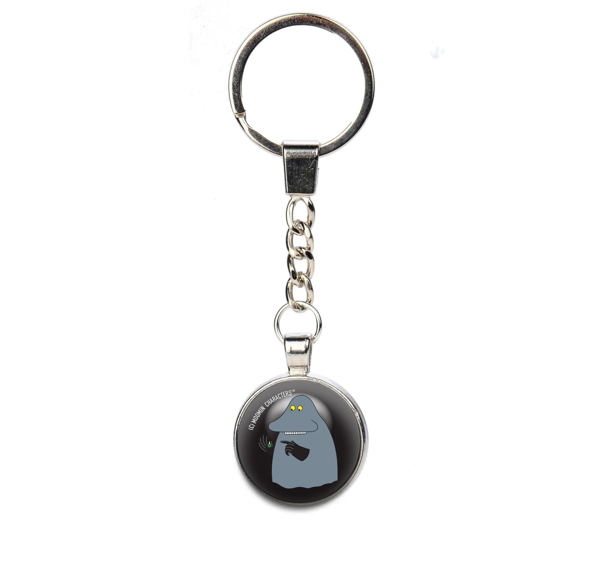 The Groke Key Ring Black - Nordicbuddies | Moomin Shop United States