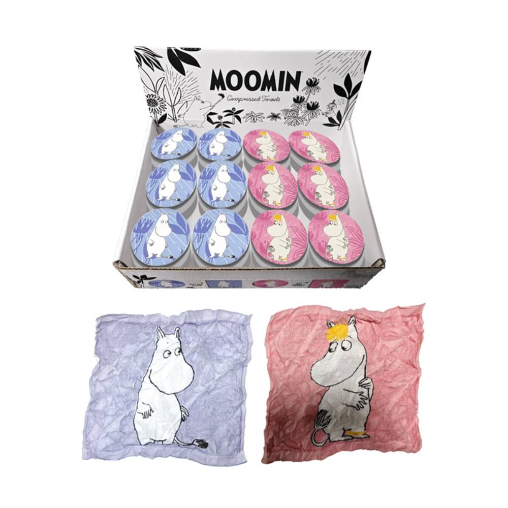 Moomin Tammi Compressed Travel Towel | Moomin Shop United States