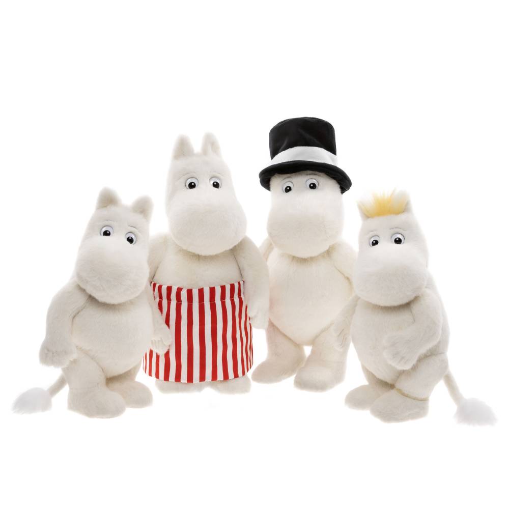 Moominpappa Decoration Plush Toy - Charlie Bears - The Official Moomin Shop
