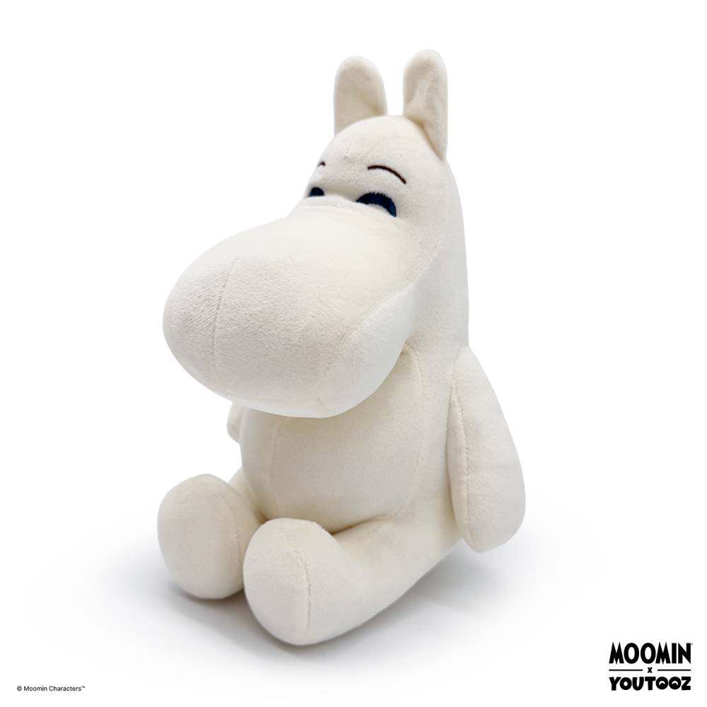Moomintroll Sitting Plush Toy 9 in - Youtooz