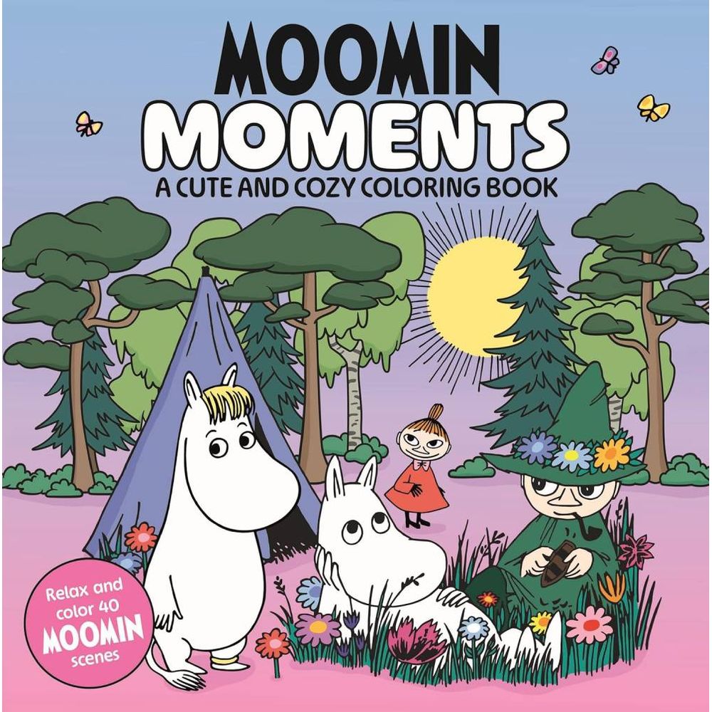Moomin Moments: A cute and cozy Colouring Book | Moomin Shop United States