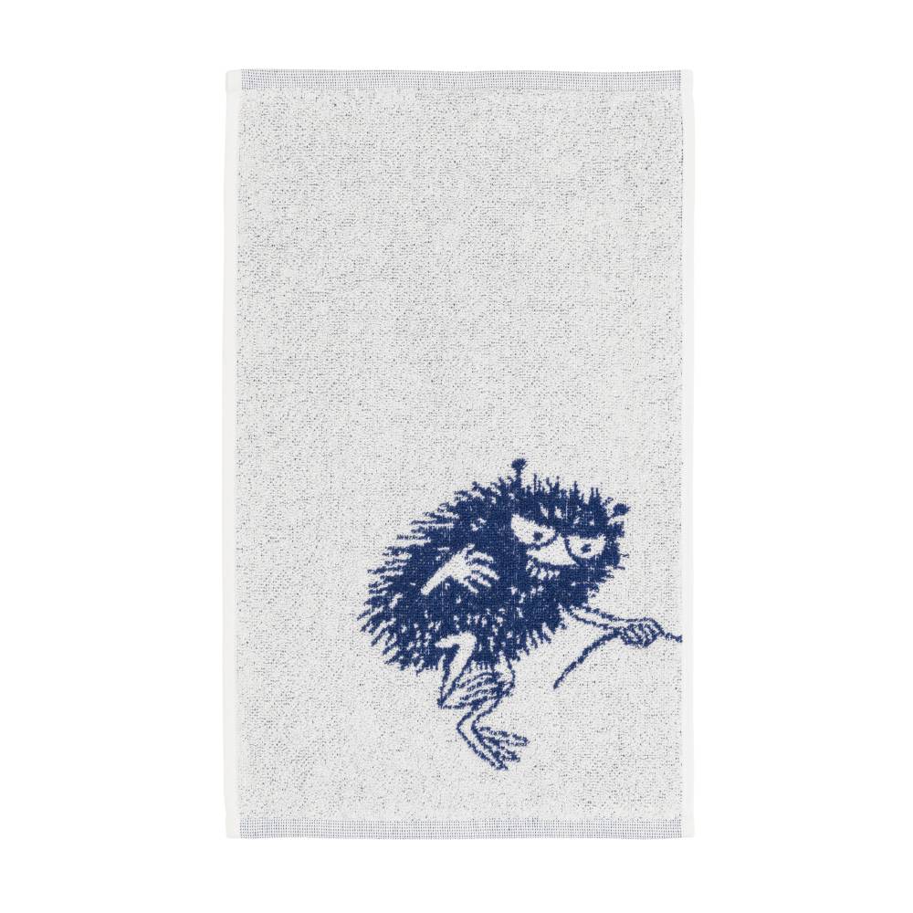 Stinky GOTS Hand Towel White 12x20 in - Moomin Arabia | Moomin Shop US