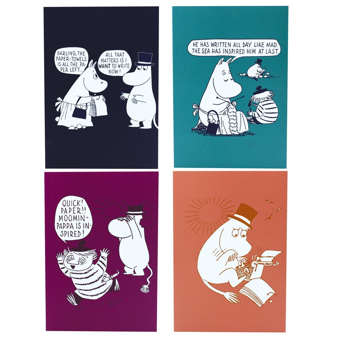 Moominpappa A6 Notebook Set - Half Moon Bay  | Moomin Shop US