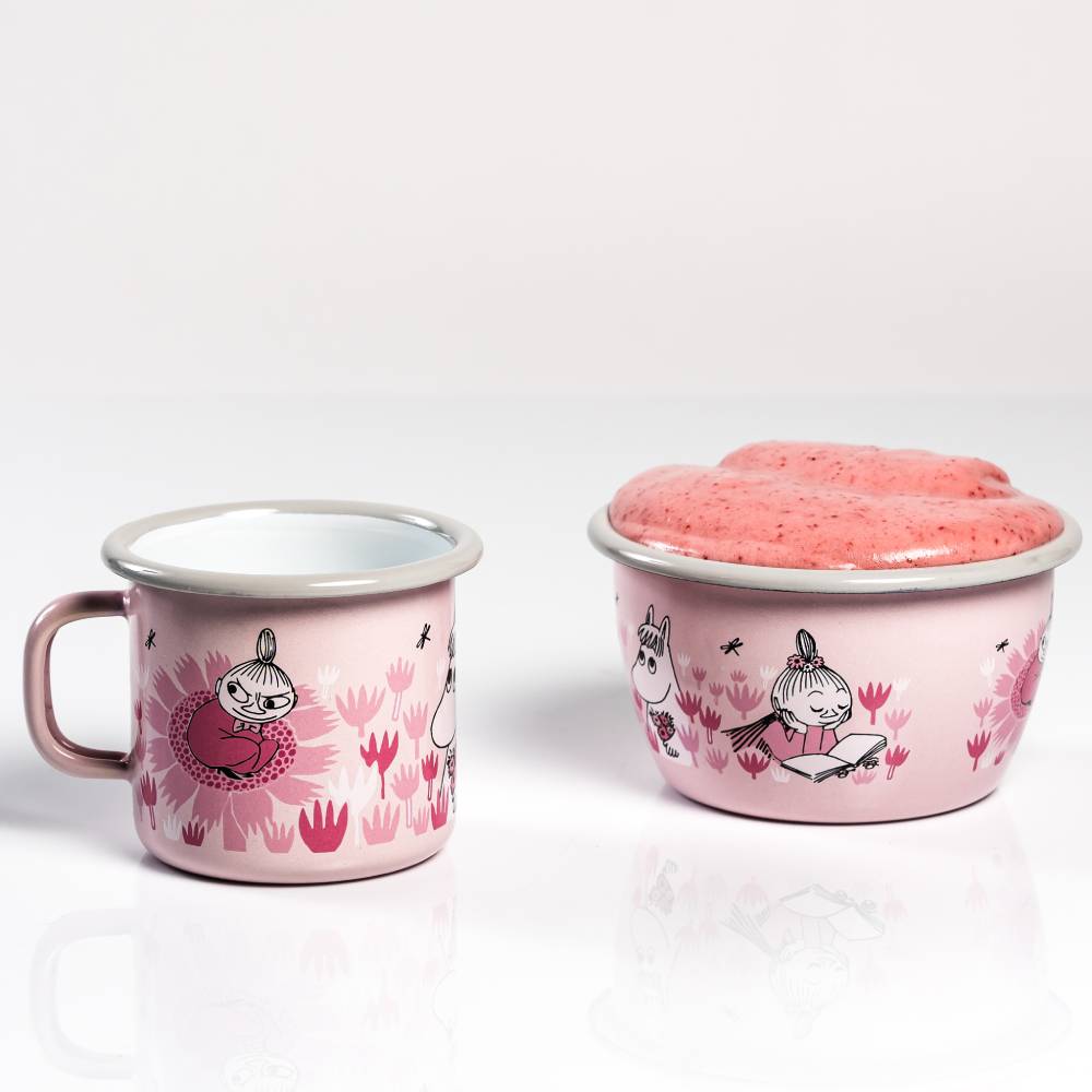 Moomin Friends Mug 8.5oz Pink - Muurla