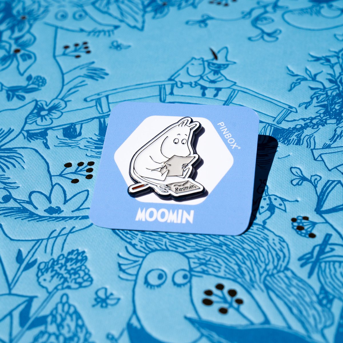 Moomin Pin Moomintroll Letter - Pinbox | Moomin Shop United States