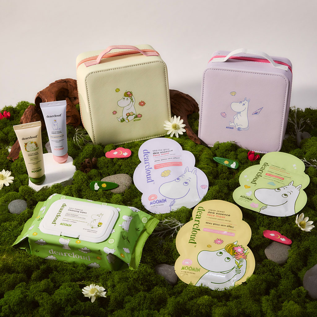 Moomin Hydrocolloid Blemish Patches - Farewell, Zits! - dearcloud