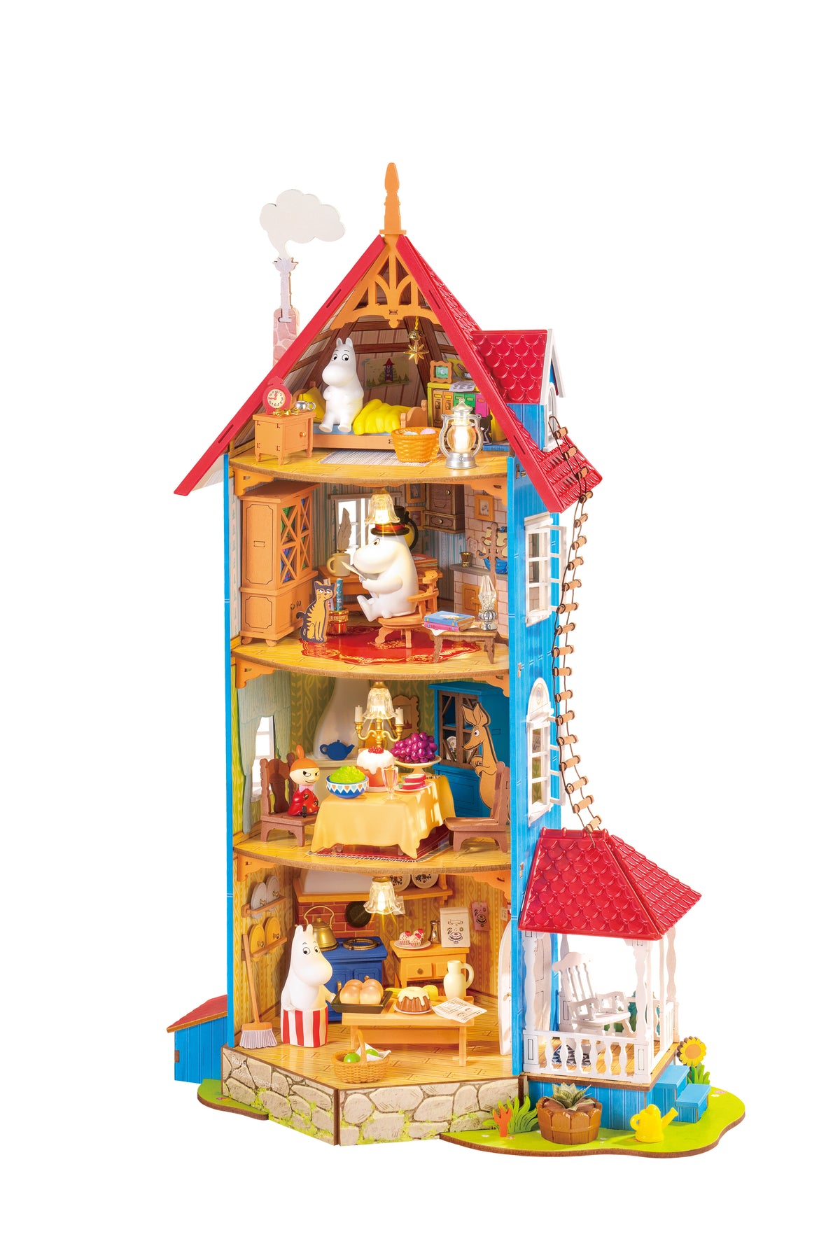 Moominhouse DIY 3D Dollhouse