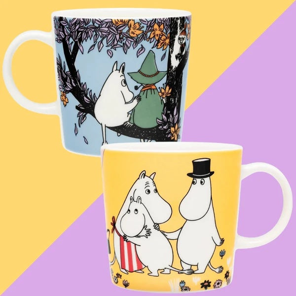 Moomin Friends Forever & Family Time Mugs 10 oz Bundle - Moomin Arabia | Moomin Shop United States